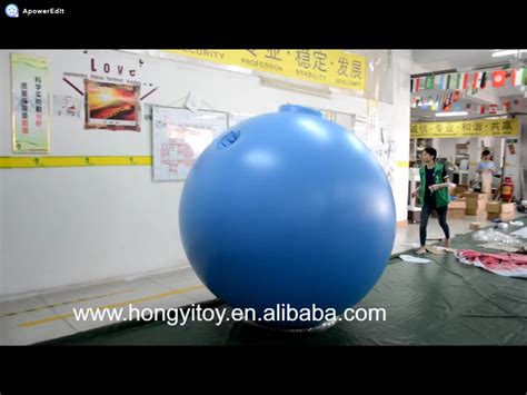 Blue Inflatable Balloon Suit Double Layer Inflatables Private Custom