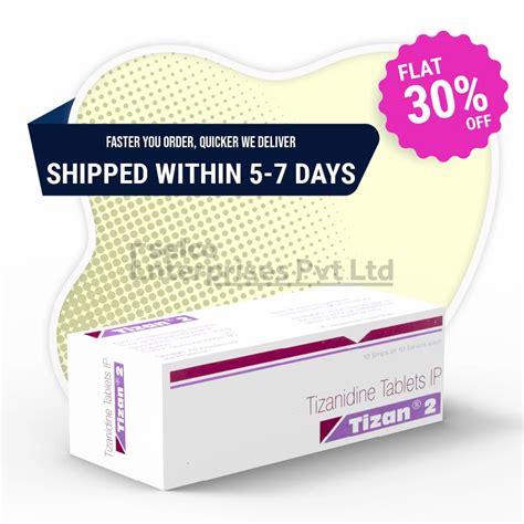 Tizanidine Zanaflex 2mg Tablets With Express Shipping Treatment