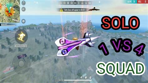 Solo Vs Squad Free Fire Ff Solo Vs Squad Tips And Tricks Ff Solo Vs