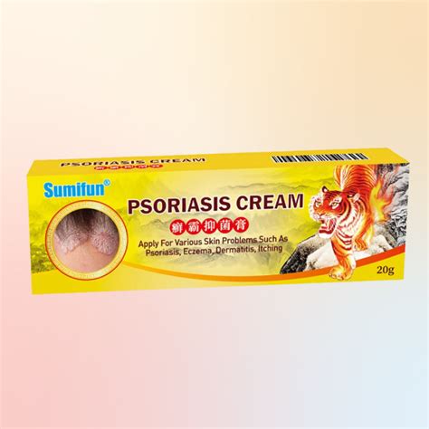 Sumifun Psoriasis Cream Bacteriostasis Eczema Dermatitis Anti