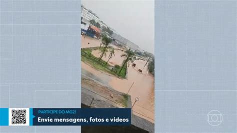 Vídeo Chuva forte alaga avenida Severino Balesteros em Contagem MG2 G1