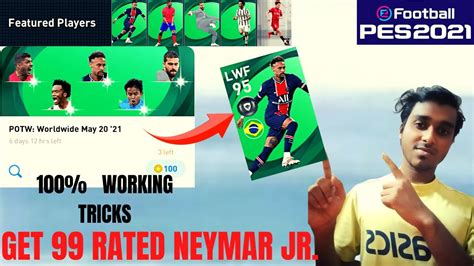 100 Working Trick To Get Neymar Jr In POTW Worldwide May 20 21 II