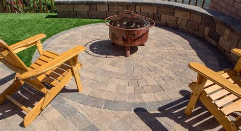 Concrete Paver Circle Pattern Rcp Block And Brick