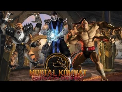 Mortal Kombat Shaolin Monk Hidden Survival Mode As Sub Zero YouTube