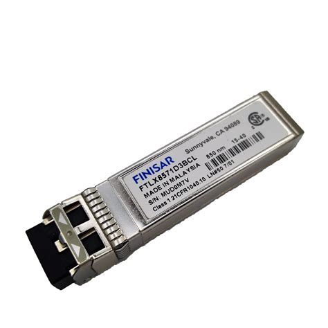 Nuevo M Dulo Sfp De Gb Transceptor Ptico Multimodo De Fibra