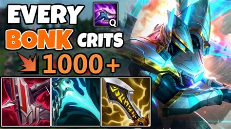 I Built Full Crit On Nasus So Every Bonk Did Two Tap Anyone