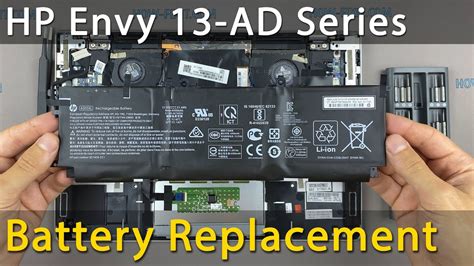 Hp Envy Ad Battery Replacement Youtube