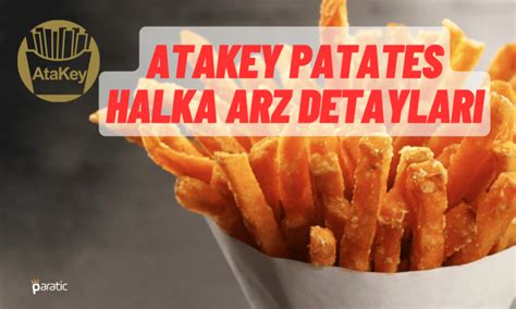 Atakey Patates Halka Arz Oluyor İşte Bilmeniz Gerekenler Paratic