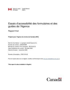 Remplissable En Ligne Publications Gc Essais D Accessibilit Des