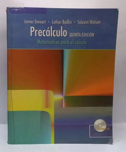 Libro Precalculo Matematicas Para El Calculo Stewart Quintae Cuotas