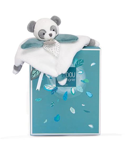 Mini Doudou Panda Gris Doudou Et Compagnie