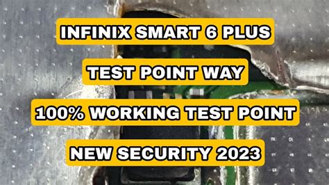 INFINIX Smart 6 Plus X6823C Test Point Way 100 Work Tested By NR