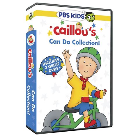 Caillou Caillou S Can Do Collection 3 Dvd [edizione Stati Uniti] Amazon It Film E Tv