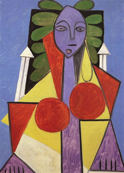 Pablo Picasso Frau Auf Dem Stuhl Portr T Von Francoise Gilot