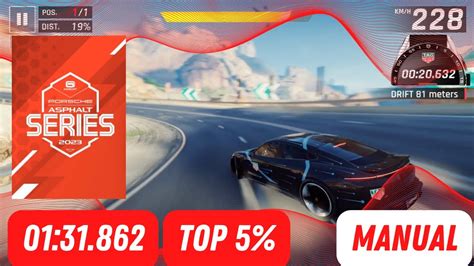 Asphalt 9 Porsche Asphalt Series 2023 Qualifiers 01 31 862 Top 5