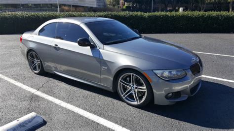 2011 Bmw 335is Convertible Space Grey Coral Red Leather 7 Spd Dct Transmission Wbadx1c52be570482