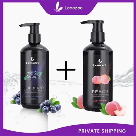 Lemezee ML Lubricant Water Soluble Lubricant Gel Sex Lube Lubricants Health Fruit Flavored