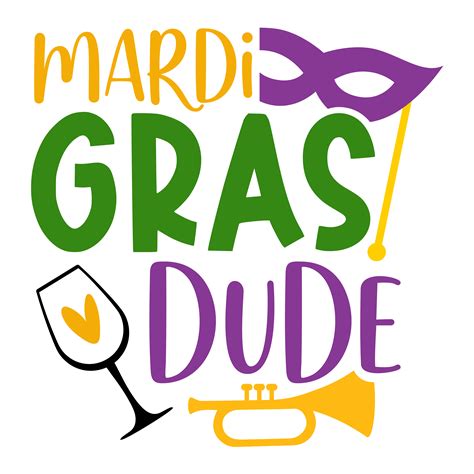 Mardi Gras Dude Design Dtf Ready To Press Dtfdallas