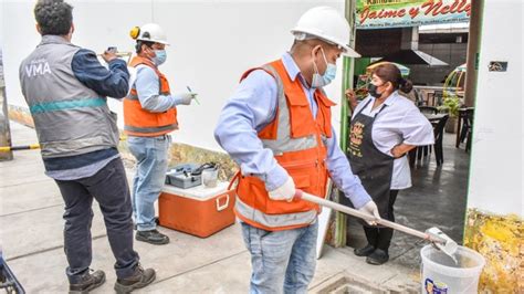 Emapa Huaral Realiz Toma De Muestra Inopinada De Aguas Residuales En