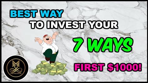 How To Invest Your First 1 000 7 Smart Ways To Invest 1 000