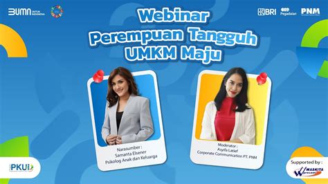 WEBINAR PEREMPUAN TANGGUH UMKM MAJU YouTube