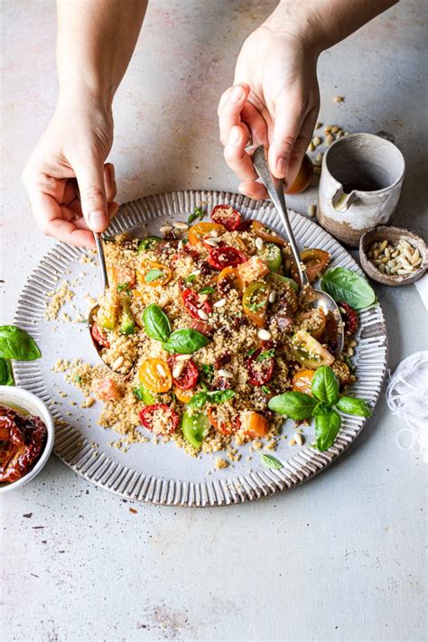 Couscous Vegano Estivo Ai Quattro Pomodori Mangio Quindi Sono