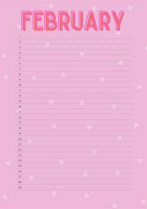 Printable Perpetual Calendar Planner Digital Download - Etsy