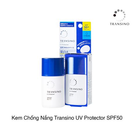 Kem chống nắng dưỡng trắng da Transino Whitening UV Protector SPF50 30