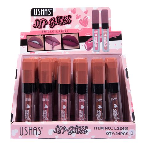 Labial Liquido Love Heart Ushas Tonos B Miis Cosmetics Mayorista