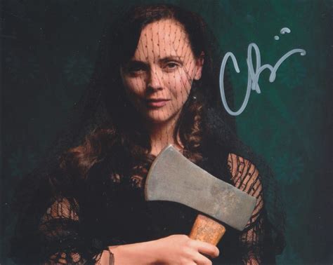 Christina Ricci Autographed Signed Lizzy Borden Took An Ax 8x10 Photo Beckett