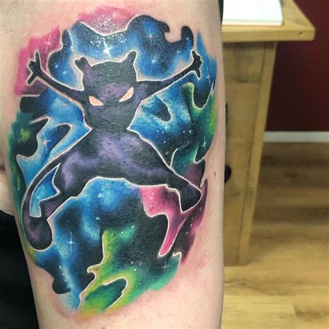 Mewtwo Jamie Gentleman Jims Tattoo Club Newton Aycliffe Uk In