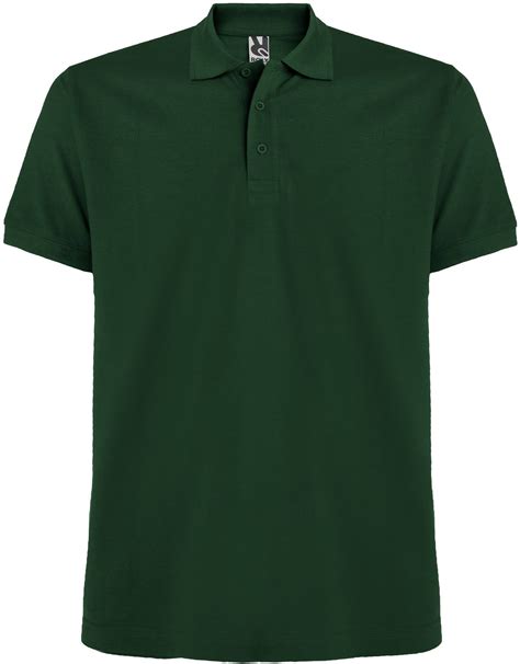 Polo Manga Corta Hombre Color VERDE BOTELLA 19 55 Camisetas