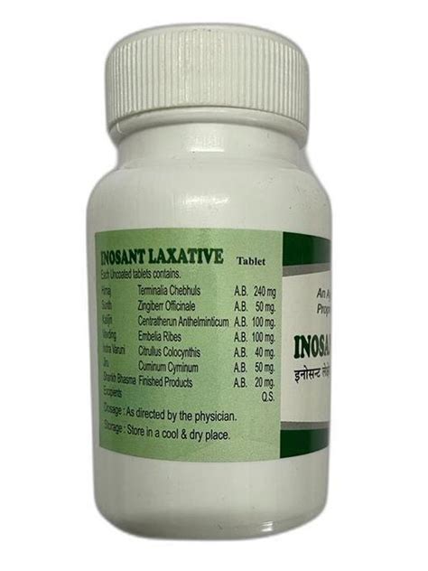 Inosant Laxative Tablet For Constipation Control Tablets At Rs