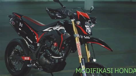 Modifikasi Honda Crf L Super Motto Youtube