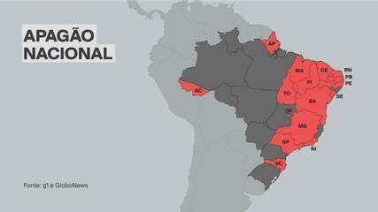 Apagão nacional o que se sabe até agora Economia G1