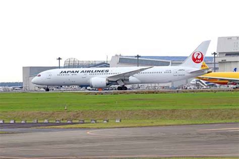 日本航空 三代目鶴丸塗装 B787 9 Ja875j 成田空港 2022年10月19日