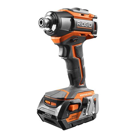 Ridgid Brushless 18 Volt Compact Hammer Drilldriver And 3 Speed Impact