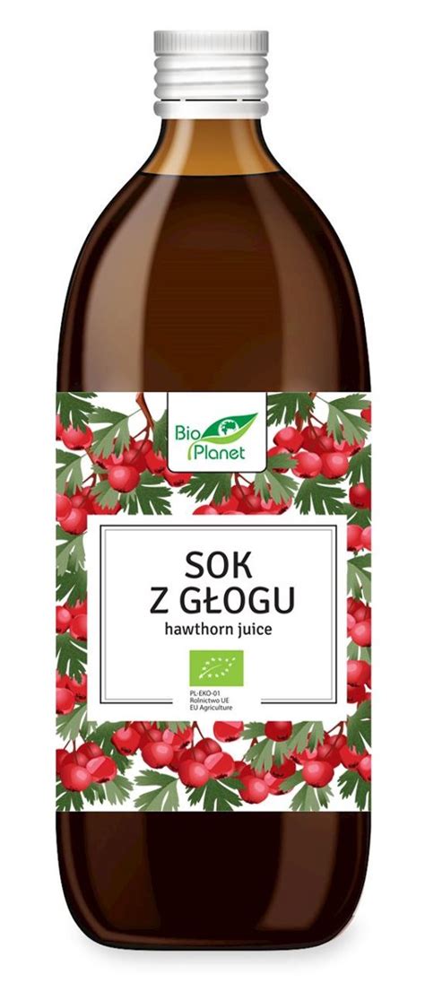 SOK Z GŁOGU BIO 500 ml BIO PLANET Bio Planet Sklep EMPIK