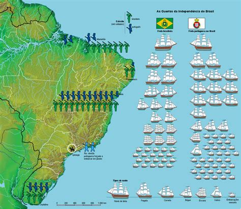 As Guerras da independência do Brasil Atlas Histórico do Brasil FGV