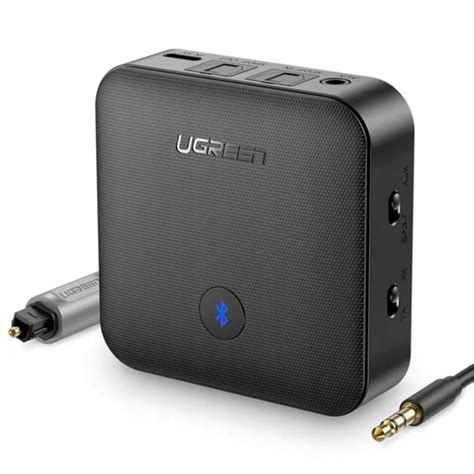 UGREEN Adapter Odbiornik Transmiter Audio Bluetooth 5 0 Mini Jack 3 5mm