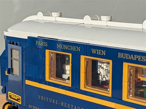 LEGO Ideas 21344 Der Orientexpress Fehler bei den Städtenamen