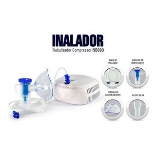 Inalador Nebulizador Compressor Incoterm Nb Original Mascaras