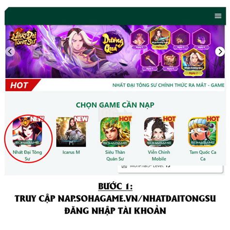 Tổng Hợp Tcode Nhất Đại Tông Sư Sohagame Mới Nhất Và Cách Nhập Code