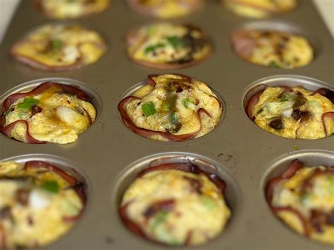 Ham And Cheese Egg Cups Recipe