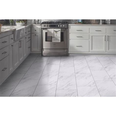 White Marble Tile Floor Kitchen Flooring Guide By Cinvex