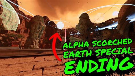 ALPHA MANTICORE Scorched Earth SPECIAL ENDING On Ark Survival Ascended