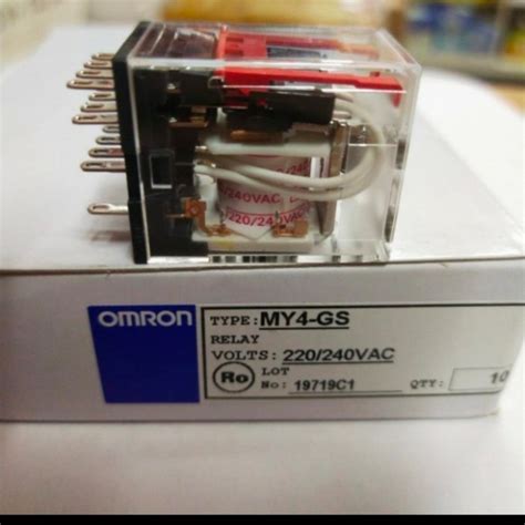 Jual Baru Relay Omron My4 Gs 220Vac Murah Shopee Indonesia