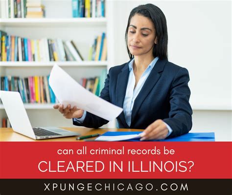 Can All Criminal Records Be Expunged Or Sealed In Illinois