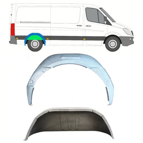 Mercedes Sprinter Innen Radlauf Reparaturblech Satz Rechts