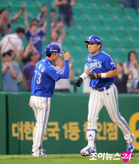 이승엽 개인 첫 한 경기 3연타석 홈런 작렬